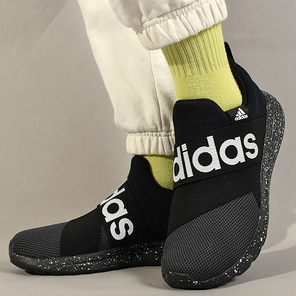 アディダス メンズ スリッポン スニーカー adidas LITE RACER ADAPT 6.0 M ライトレーサー アダプト シューズ 靴  ビッグロゴ 2023秋冬新作 IF7345 IF7361 IF7359