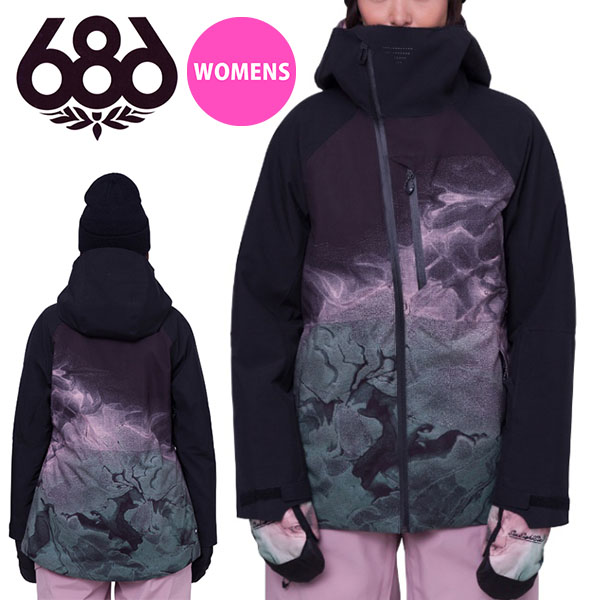 Sサイズ(women's)686sixeightsixスノーボード ジャケット 686/シックスエイトシックス レディース スノーウェアジャケット