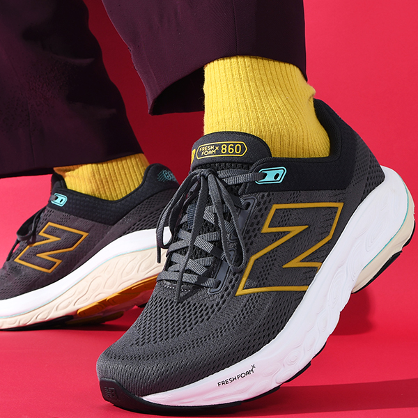 New Balance（ニューバランス） 幅広 厚底 ランニングシューズ メンズ
