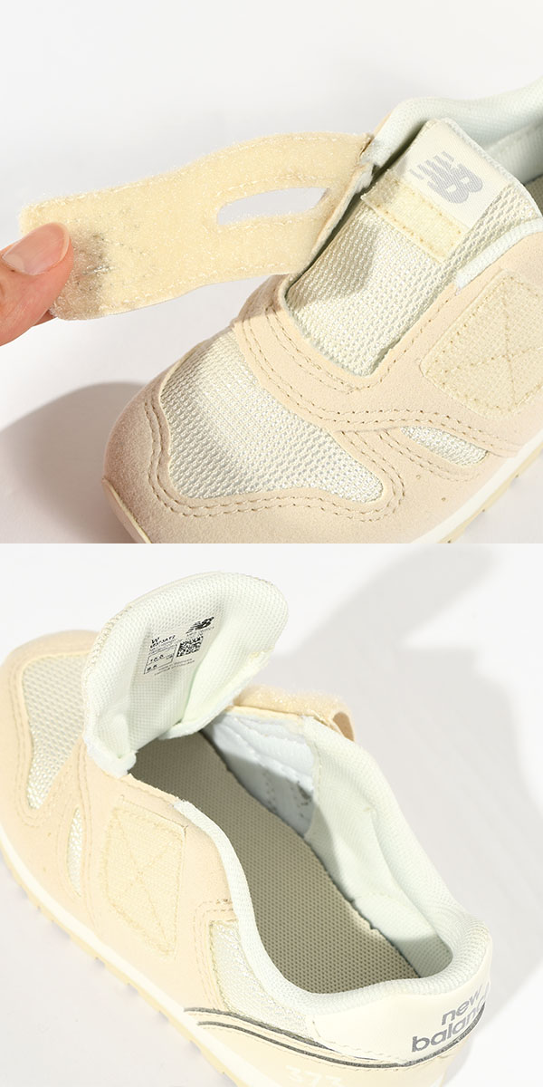 ブランド公式商品認証店 ニューバランス キッズ スニーカー new balance IZ373 子供 ベビー 赤ちゃん ベルクロ 靴 ファーストシューズ 2024春夏新色｜elephant｜09