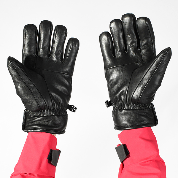 THE NORTH FACE ノースフェイス メンズ レザー スノー グローブ