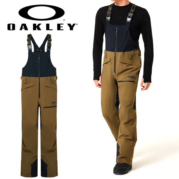 OAKLEY オークリー ビブパンツ XL/2XL OAKLEY（オークリー） 40%off スノーボードウェア メンズ パンツ