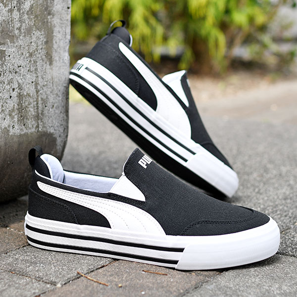 PUMA プーマ レディース スリッポン スニーカー コート