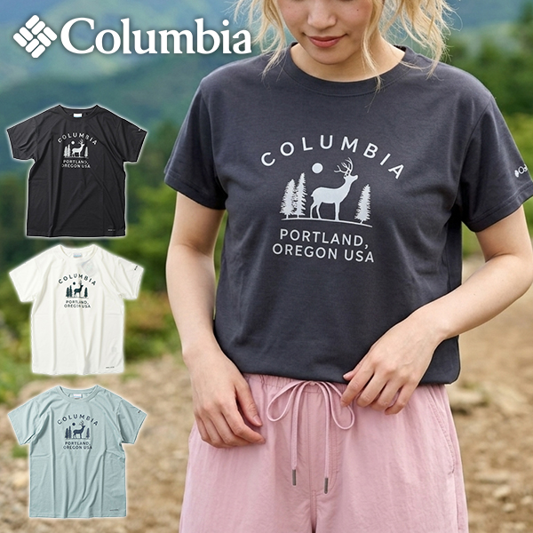 Columbia（コロンビア） ネコポス発送！コロンビア 半袖Tシャツ