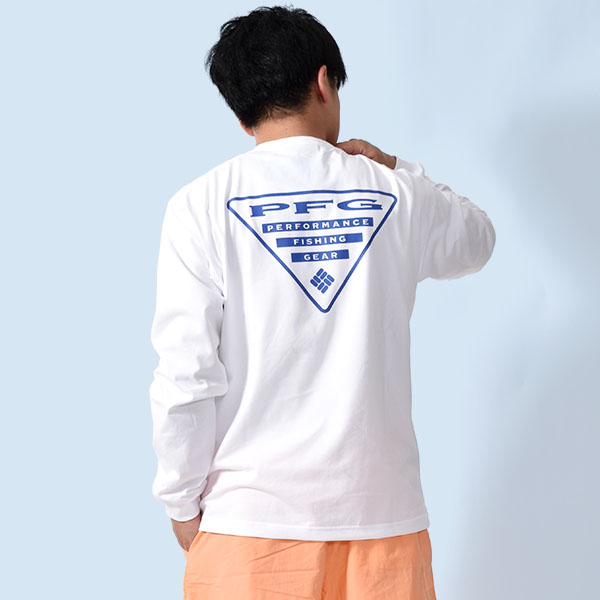 コロンビア 長袖tシャツ Columbia メンズ Pfg Triangle Ls Tee バックプリント ロンt フィッシングウェア アウトドア Pm3766 22春夏新作 エレファントsports Paypayモール店 通販 Paypayモール