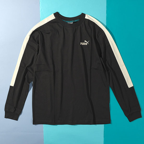 プーマ メンズ レディース 長袖 Tシャツ PUMA CORE HERITAGE MX LS Tシャ...