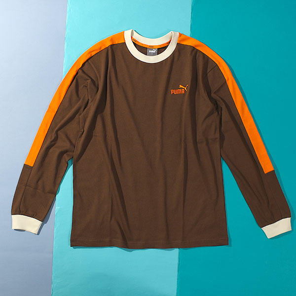 プーマ メンズ レディース 長袖 Tシャツ PUMA CORE HERITAGE MX LS Tシャ...