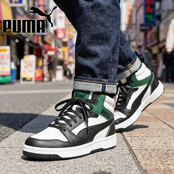 PUMA（プーマ） メンズ スニーカー リバウンド V6 ミッドカット