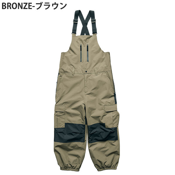 ROME SDS スノーボードウェア ローム メンズ BAGGY CARGO BIB PANTS