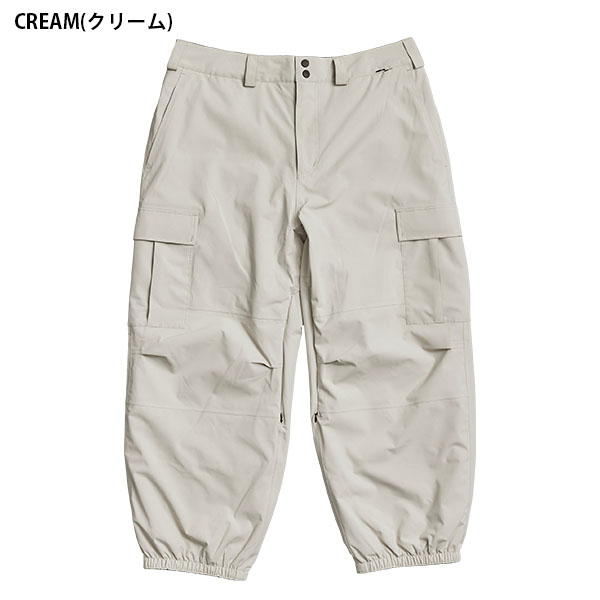 ROME SDS スノーボードウェア ローム メンズ BAGGY CARGO PANTS