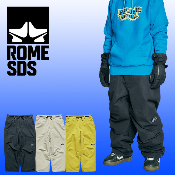 ROME SDS スノーボードウェア ローム メンズ BAGGY PANTS バギーパンツ