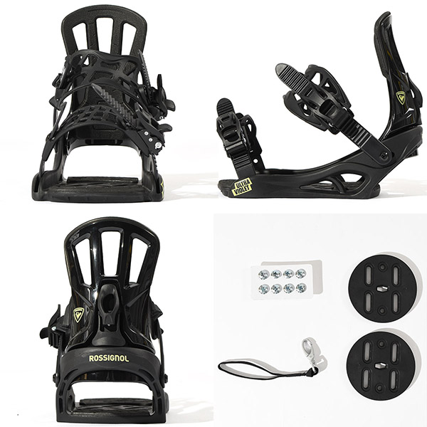 ROSSIGNOLミニ　スノボー板ビンディング、ブーツ23センチ　フルセット付 s-03-644-001.jpg