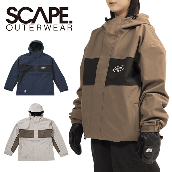 SCAPE（エスケープ） スノーボードウェア ADAPT JACKET メンズ
