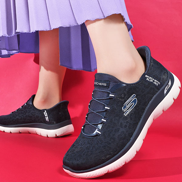 SKECHERS（スケッチャーズ） 2026春夏新作 限定店舗品 レオパード