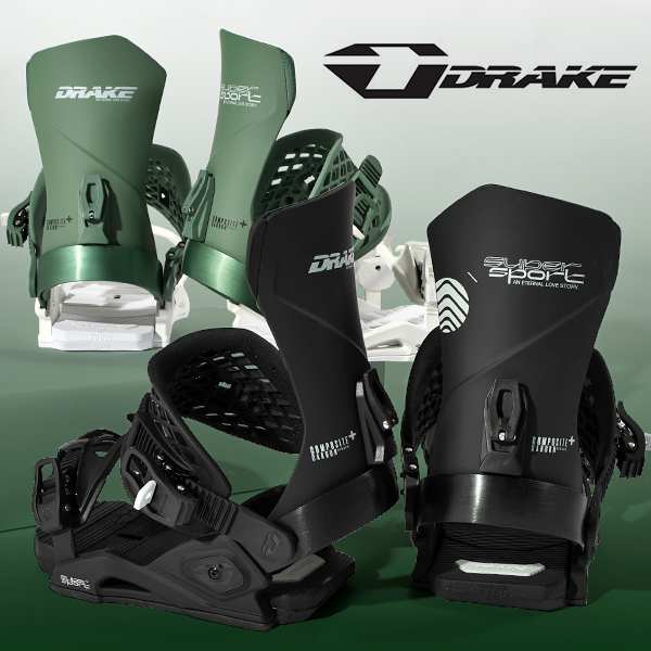 DRAKE スノーボードビンディング SUPERSPORT サイズM/L DRAKE（ドレイク） 30%off DRAKE バインディング SUPERSPORT メンズ