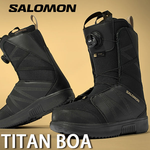 SALOMON サロモン スノーボード ブーツ ボア システム TITAN BOA タイタン ボア メンズ スノボ ブーツ 10%off