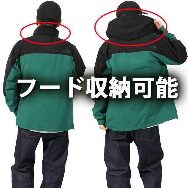 ノースフェイス ジャケット メンズ レディース 撥水 フード収納 ノースフェイス ジャケット メンズ レディース 撥水 フード収納