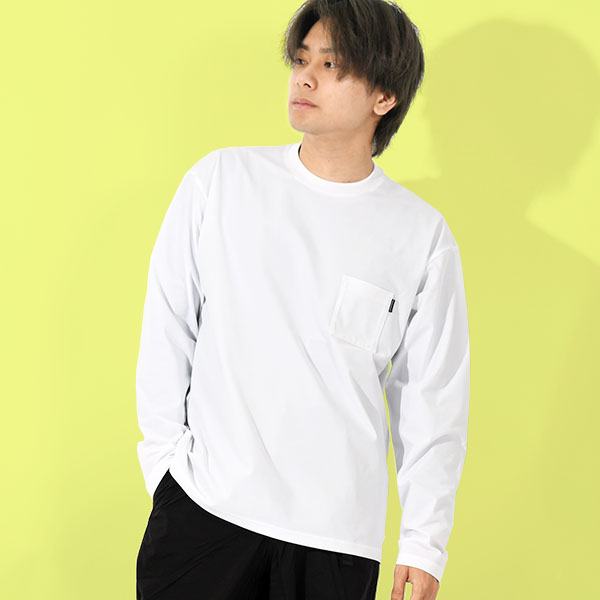 ノースフェイス Tシャツ 長袖 冷感素材 伸縮性良い ブラック XL K601C THE NORTH FACE ノースフェイス 防シワ ストレッチ 長袖Tシャツ