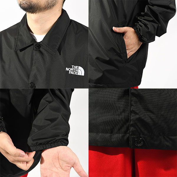 THE NORTH FACE ナイロン コーチジャケット ブラック　Mサイズ THE NORTH FACE（ザ ノースフェイス） ノースフェイス 撥水 コーチ