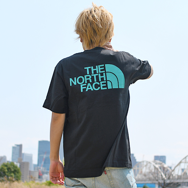 ゆうパケット発送！送料無料 ノースフェイス Tシャツ メンズ レディース 半袖 吸汗速乾 THE NORTH FACE カラー スキーム コットン 綿100％ nt32548 2025春夏新作 | THE NORTH FACE | 01