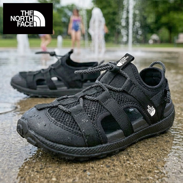 THE NORTH FACE HydroSeal ブラック スニーカー THE NORTH FACE（ザ ノースフェイス） 2026春夏新作 つま先 保護 水陸