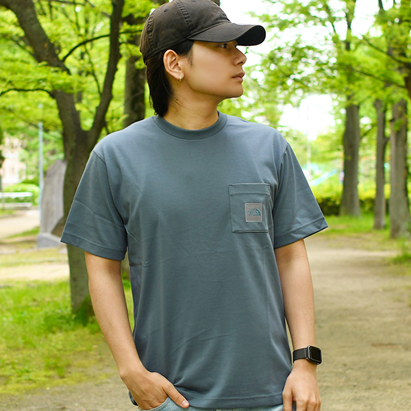 爆買 ネコポス発送！ 2026春夏新色 ノースフェイス 半袖Tシャツ メンズ 吸汗速乾 ポケット スクエアロゴ 生地厚 THE NORTH FACE スクエア NT82541の画像