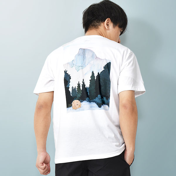 ゆうパケット発送 送料無料 ノースフェイス 半袖tシャツ メンズ The North Face ウォーターカラー ティー バックプリント Nt エレファントsports Paypayモール店 通販 Paypayモール