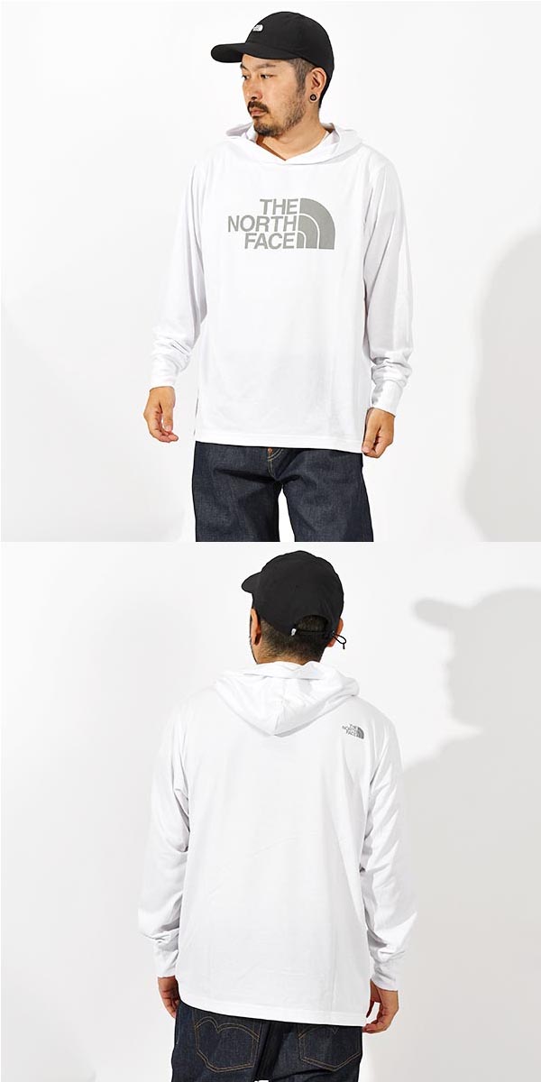 ノースフェイス パーカー 長袖Tシャツ メンズ レディース ロンT