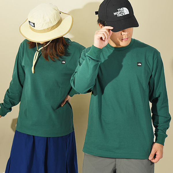 ノースフェイス 長袖Tシャツ メンズ レディース ロンT THE NORTH FACE スモール ボ...