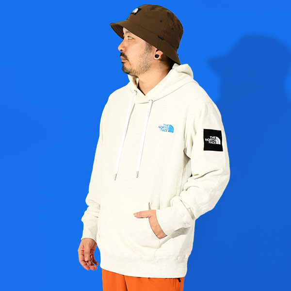ノースフェイス 裏毛 スウェット パーカー メンズ レディース THE NORTH FACE スクエアロゴ フーディー プルオーバー NT12333 2025春夏新色 | THE NORTH FACE | 02
