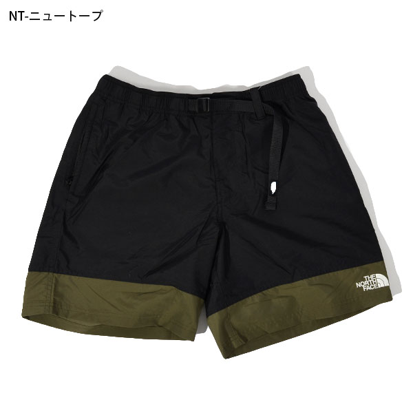 ブランド公式商品認証店 ノースフェイス 撥水 水陸両用 ショートパンツ メンズ 膝上 THE NORTH FACE ヌプシ ショート Nuptse  Short NB42334 2023春夏新作