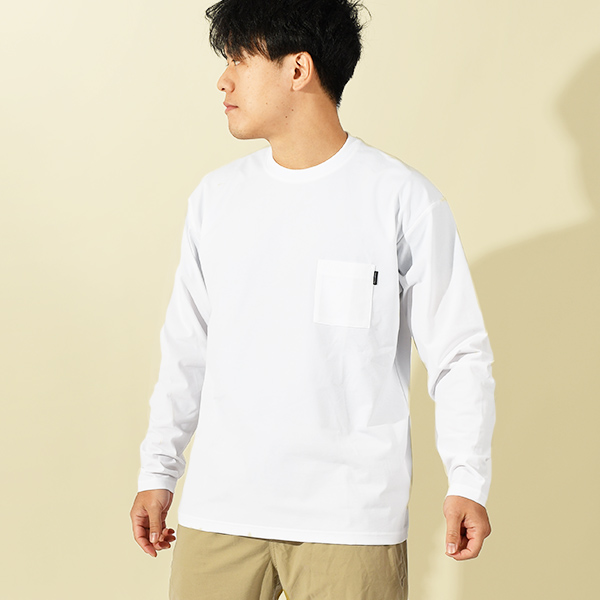 THE NORTH FACE メンズ長袖Tシャツ、カットソー（色：ブラウン系）の 