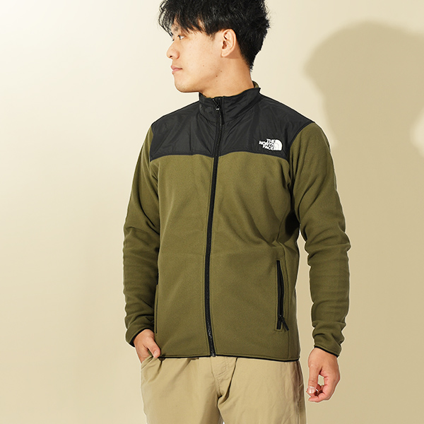 THE NORTH FACE メンズフリースジャケット（色：カーキ系）の商品一覧