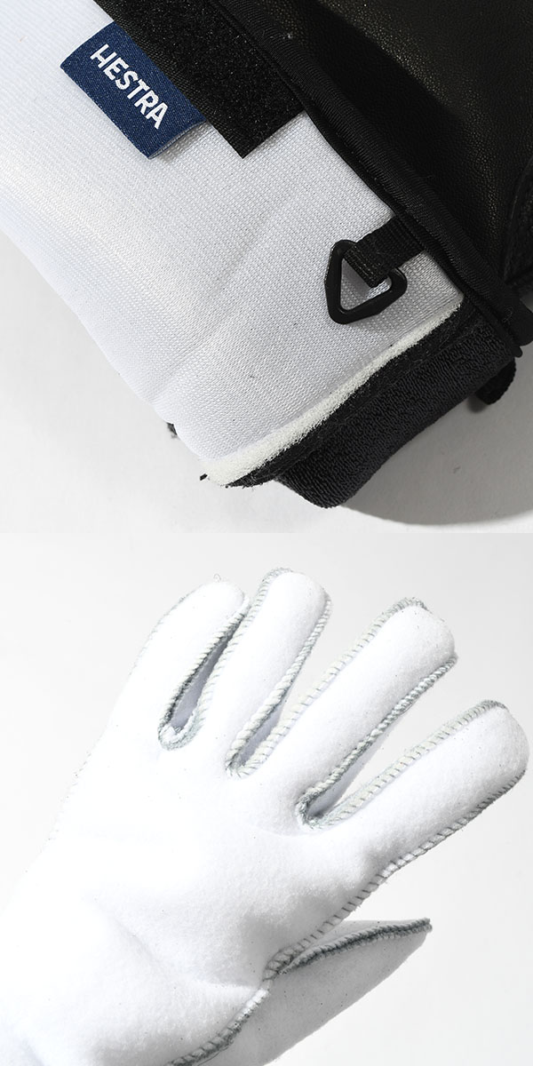 HESTRA（ヘストラ） レザーミトン Topo 3-Finger MITTEN メンズ ミトン