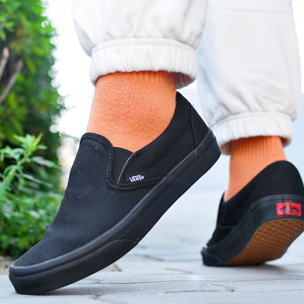 VANS スニーカー スリッポン バンズ ヴァンズ メンズ レディース Classic Slip On シューズ ブラック USA企画 靴 VN000EWZBLK 日本正規品 10%off | VANS | 01