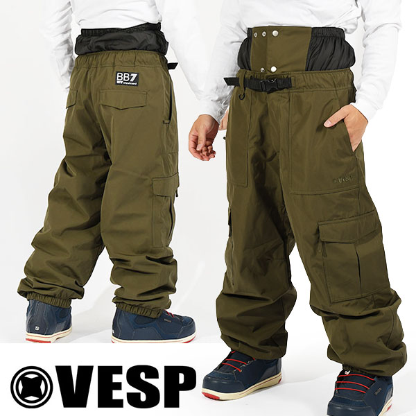 スノーボードウェア VESP ベスプ Wide Jogger Easy Cargo Pants