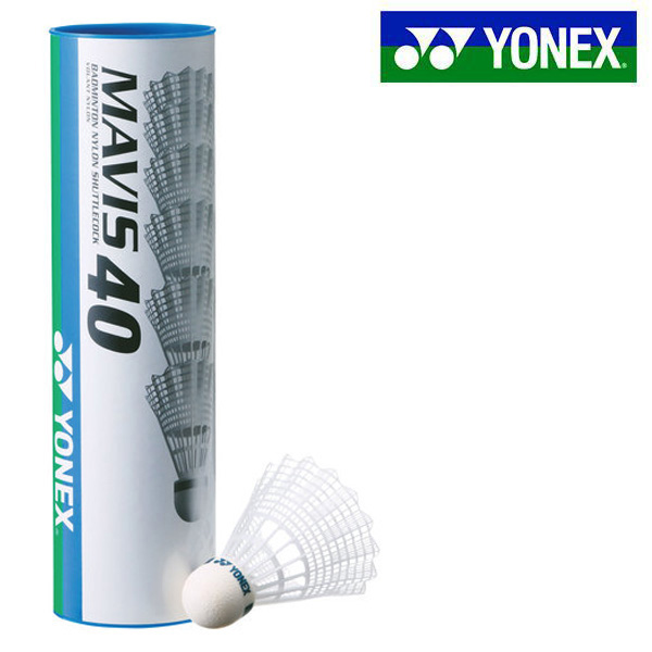 新品未使用　YONEX MAVIS 500 ナイロンシャトル 6個入り✕10 ynx-m40p-1.jpg
