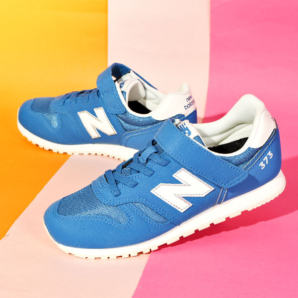 ニューバランス スニーカー New Balance キッズ ジュニア 子供 レディース 373 マジックテープ シューズ 靴 通園 通学 2024秋冬新 色 : yv373 : エレファントSPORTS - 通販 - Yahoo!ショッピング