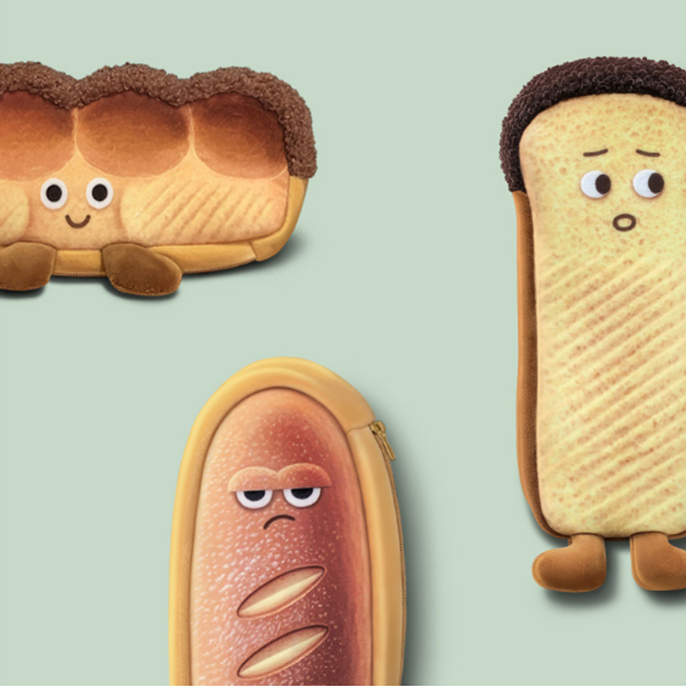 ペンケース 筆箱 パン フランスパン 食パン ...の詳細画像2