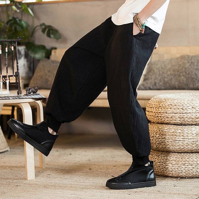 ネストローブ　サルエルパンツ　リネン　ゆったり　オシャレ　大きいサイズ 29mar24nkz02.jpg