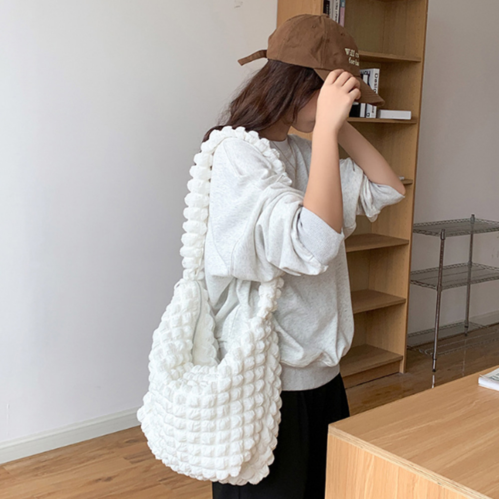 ポップコーン バッグ ポップコーンバッグ ぽこぽこ ショルダー 韓国 ショルダーバッグ バッグ 斜め掛け A4 内ポケット マザーズバッグ　ネコポス送料無料 |  | 09