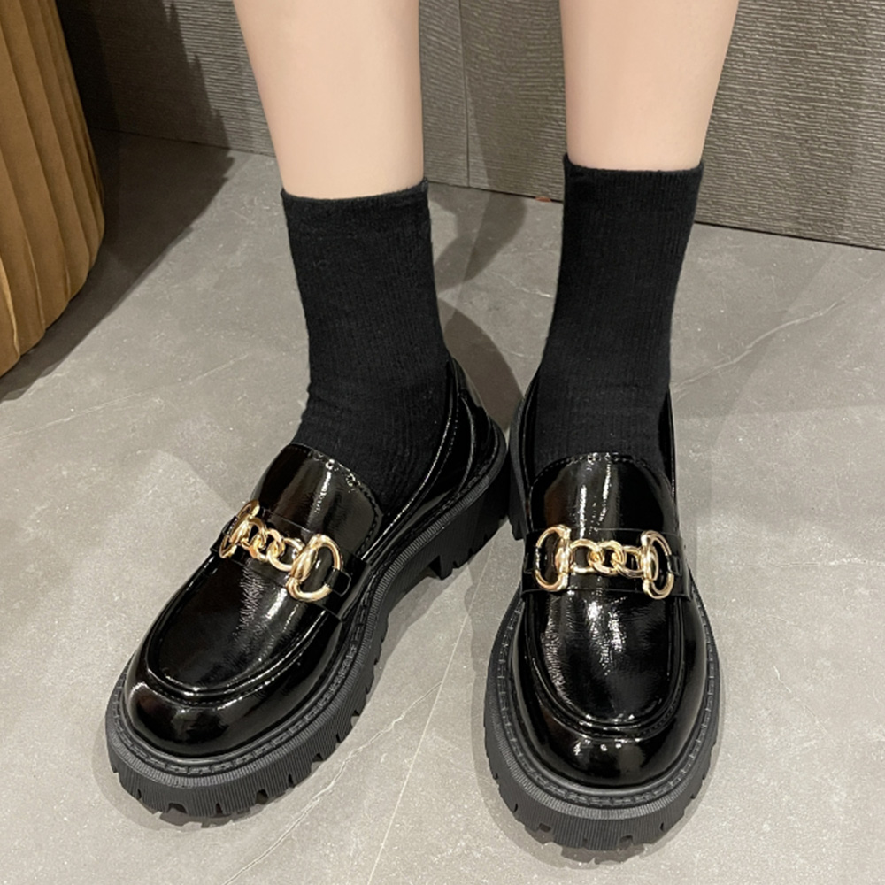 靴 大きいサイズ 39 39.0 25 ローファー 厚底 厚底ローファー FREAK'S STORE/晴雨兼用 チャンキーローファー/厚底ローファー