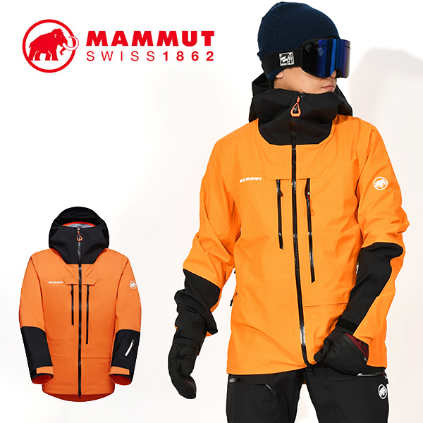 最高峰✨マムート スノージャケット スノボ　スキー　DRYtech　S MAMMUT（マムート） XXL 大きいサイズ メンズ スキー スノーボード