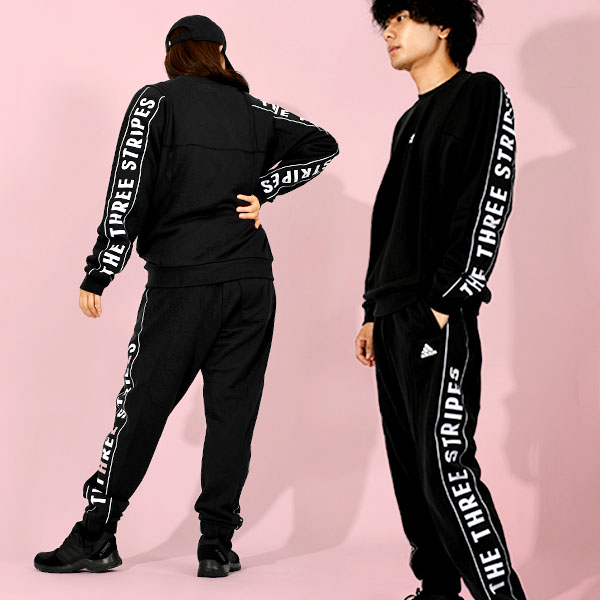 アディダス メンズ レディース スウェット 上下セット adidas M