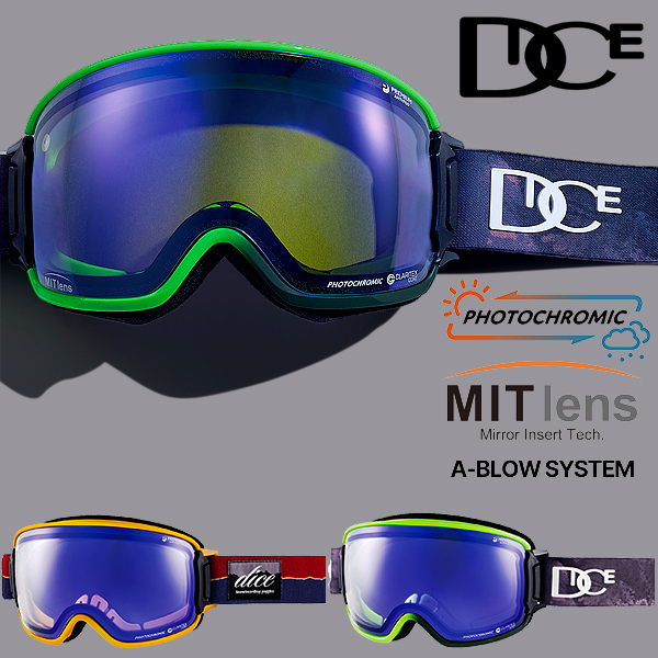 DICE bank バンク　ゴーグル ブルーミラー　ホワイト 2025 DICE ダイス BANK バンク スノーボード ゴーグル BK40893 カラー
