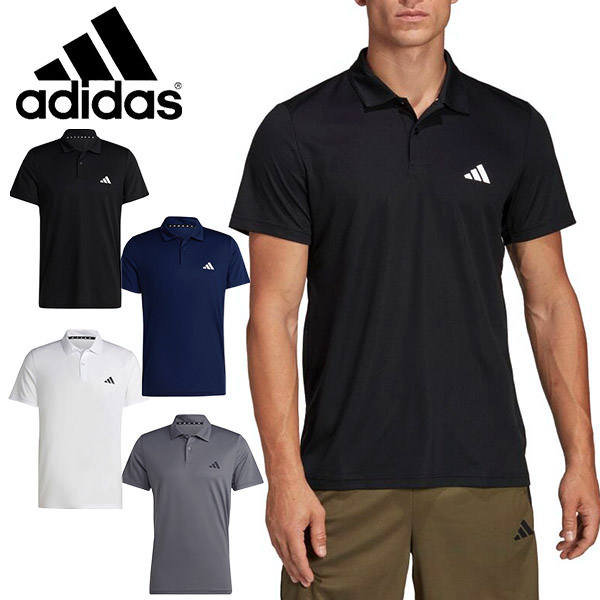 アディダス メンズ レディース 半袖 ポロシャツ adidas M TR-ES