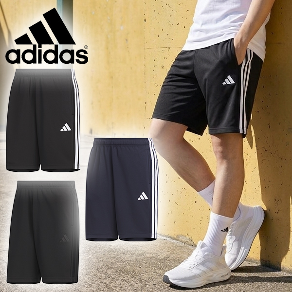 adidas（アディダス） メンズ ショーツ 下 adidas M MH 3ST ハーフ
