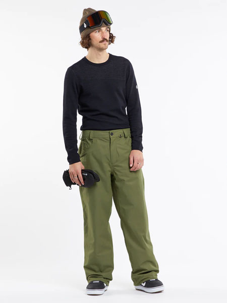 VOLCOM 5-Pocket Pants Military スノボー パンツ g1352416-mil-4.jpg