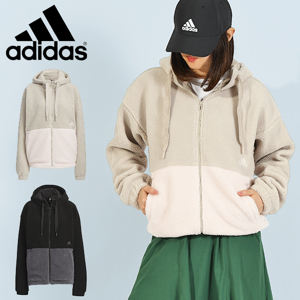 35%off アディダス レディース フリース ジャケット adidas W MH