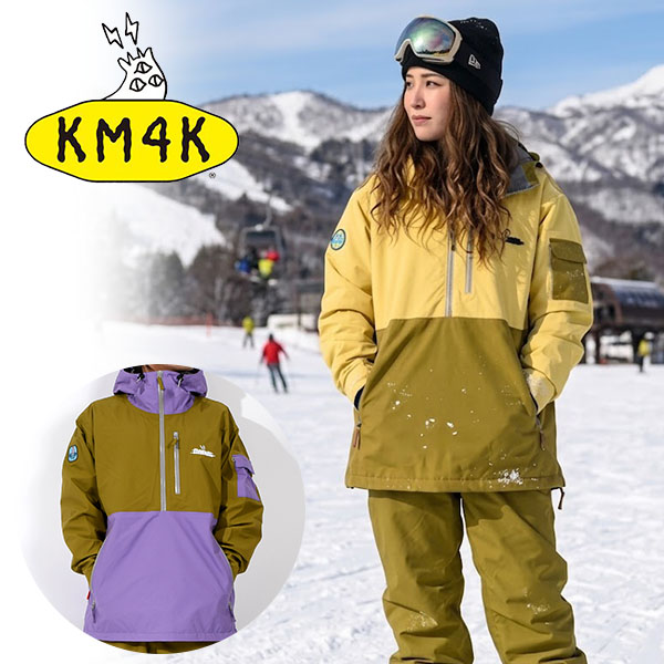 KM4K KAMISHIKA JACKET Mサイズ　スノーボード　ウェア スノーボードウェア KM4K カモシカ KAI-JYU YAKKE レディース メンズ